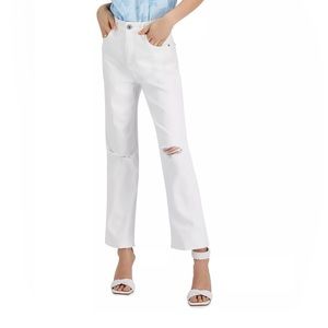 INC denim high rise straight 0/25 NWT